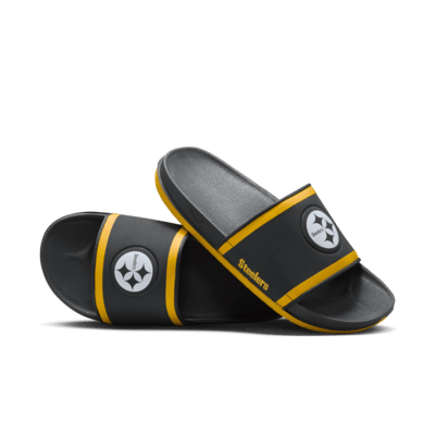 Pittsburgh steelers men's flip flops online